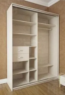 Шкаф-купе Премиум 1,6 м (вариант 6)