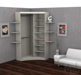 Радиусный шкаф-купе Радиус