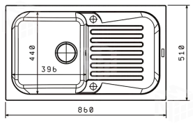 Мойка Арона 860