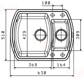 Мойка Нире 630К