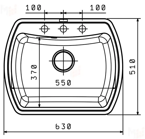 Мойка Нире 630