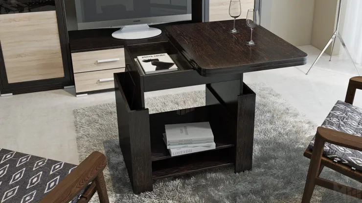 Стол журнальный трансформер Тип 5