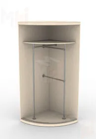 Радиусный шкаф-купе Ромео