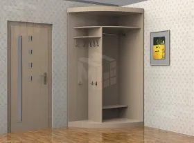 Асимметричный шкаф-купе Радион-2