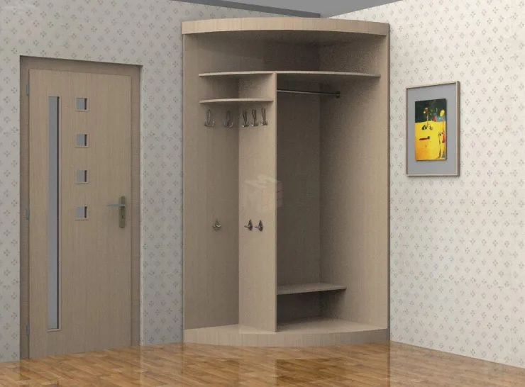Асимметричный шкаф-купе Радион-2