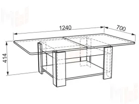 Стол журнальный Адам-1