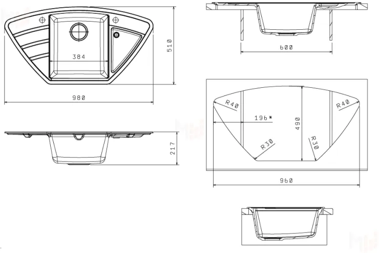 Мойка Липси-980С