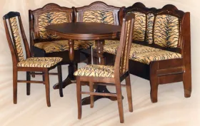 Кухонный уголок Трапеза Престиж орех