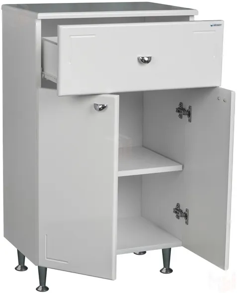 Комод Домино 50 Классик с верхним ящиком В1 Айсберг