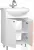 Тумба под умывальник Домино "Уют 50 Классик" без ящика Айсберг