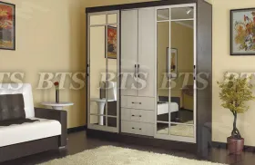 Шкаф-купе Маэстро (венге/лоредо)