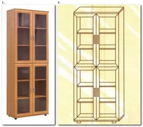 Шкаф для книг № 107