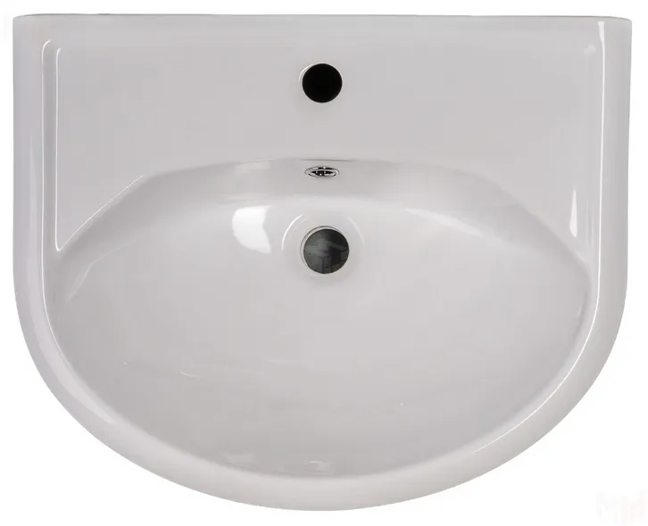 Тумба под умывальник Домино "Уют 50 Классик" с верхним ящиком В1 Айсберг