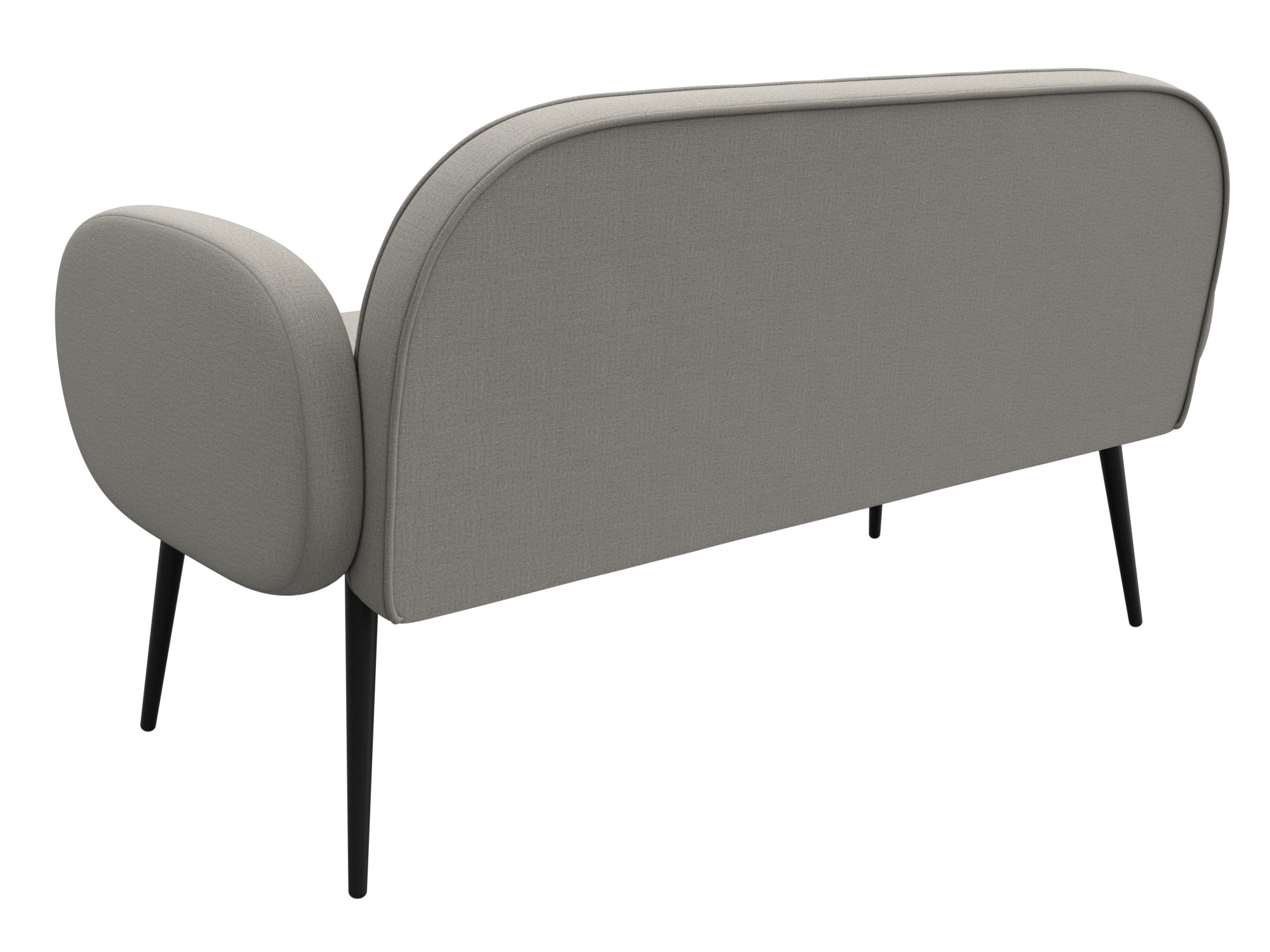 Диван прямой Лига-086 ( Амур 02 бежевый )