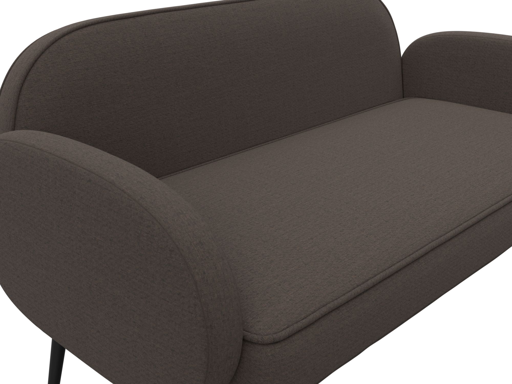 Диван прямой Лига-086 ( Амур 05 коричневый )