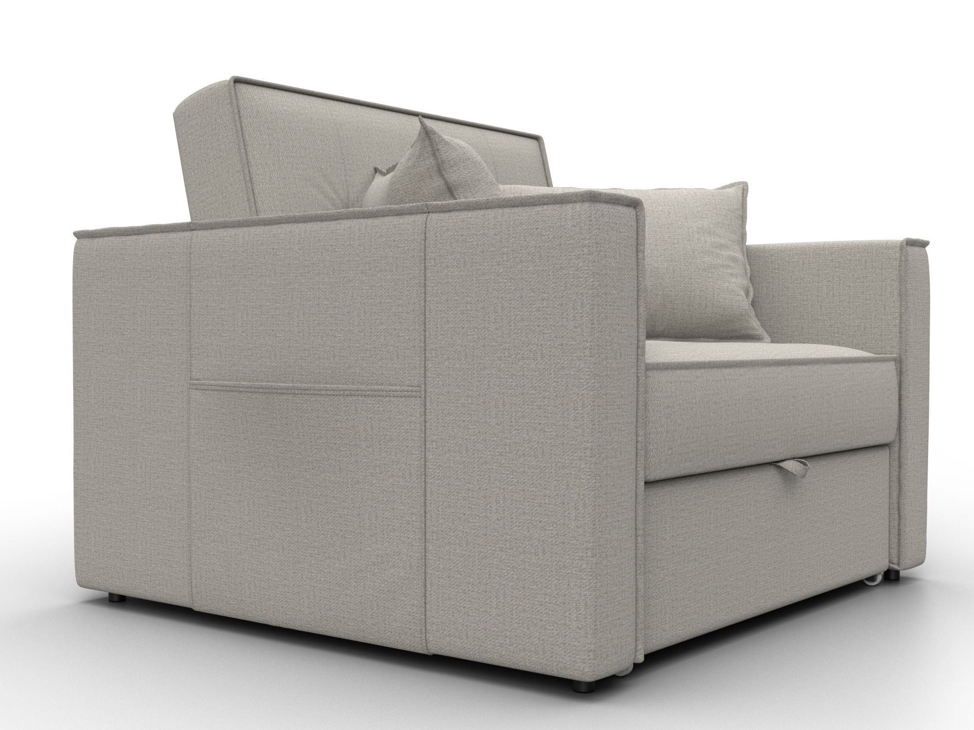 Кресло-кровать Лига-104 (80) ( Амур 02 бежевый )