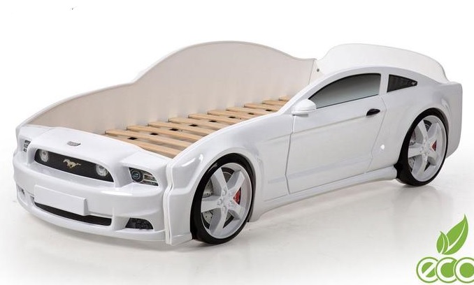Кровать машина Мустанг 3D