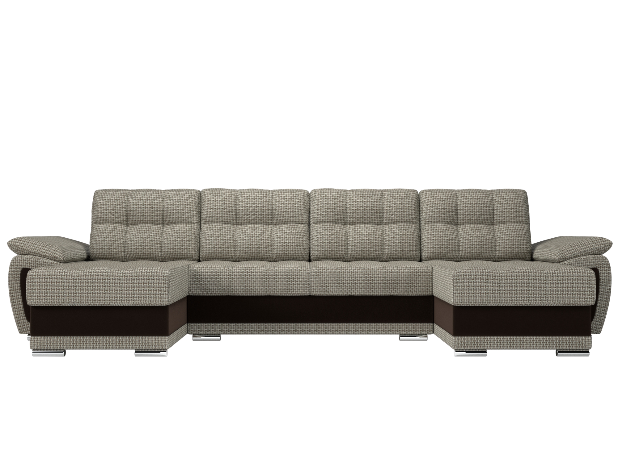 П-образный диван Нэстор (Корфу 02\коричневый)