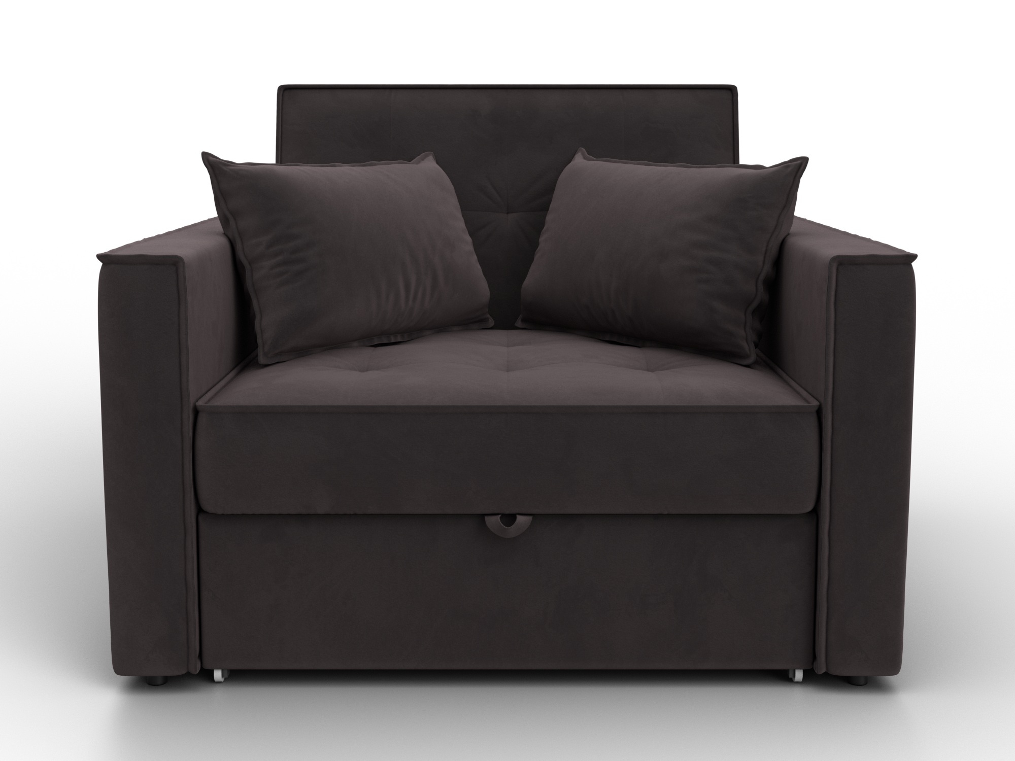 Кресло-кровать Лига-104 (80) ( SEVEN 727 коричневый )