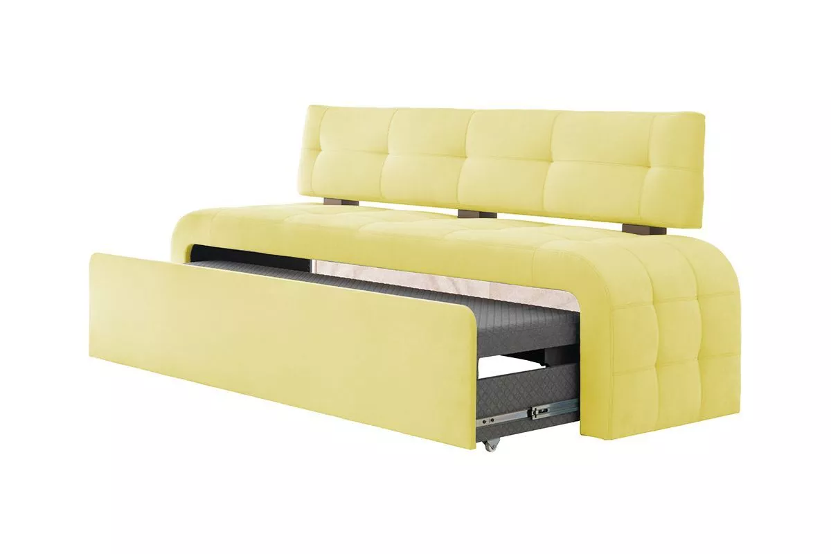 Кухонный диван Бристоль со спальным местом Желтый