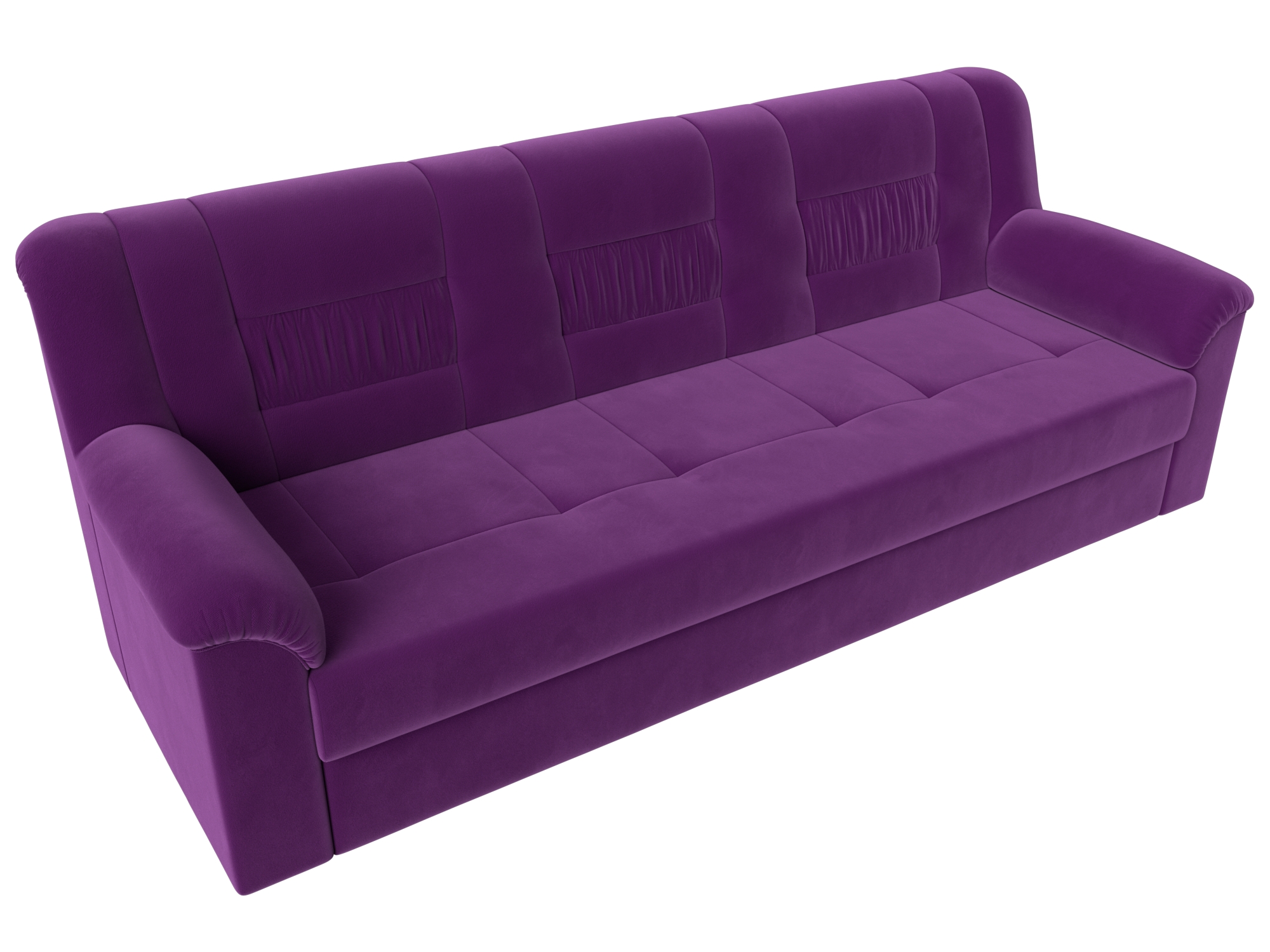 Прямой диван Карелия (Фиолетовый)