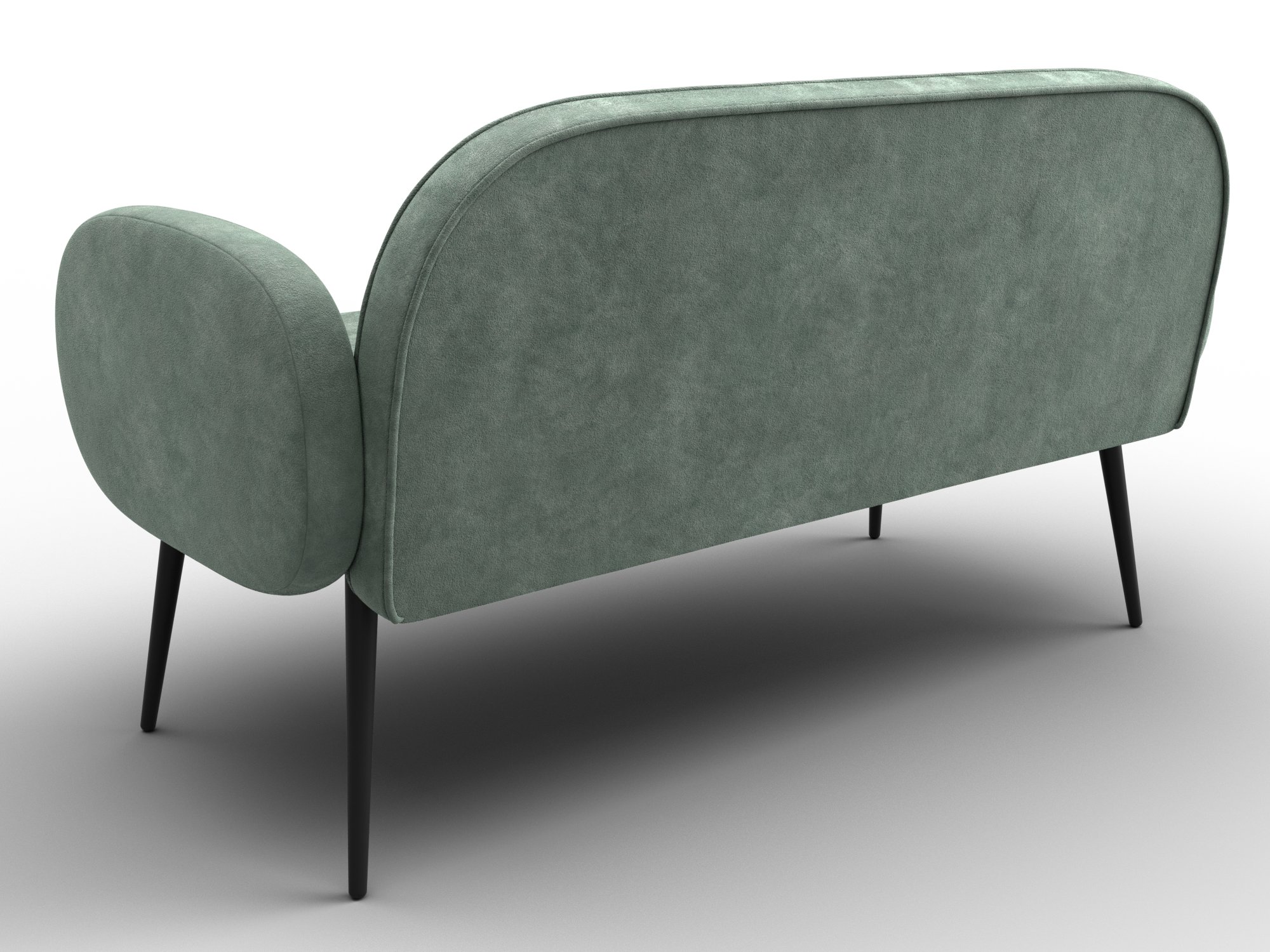 Диван прямой Лига-086 ( BRUT 08 зеленый )