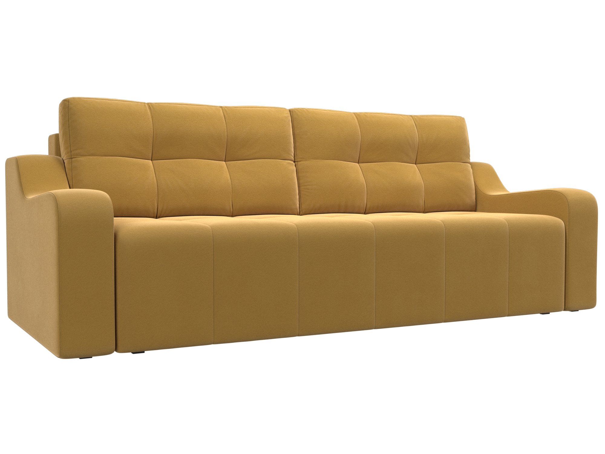 Прямой диван Итон (Желтый)