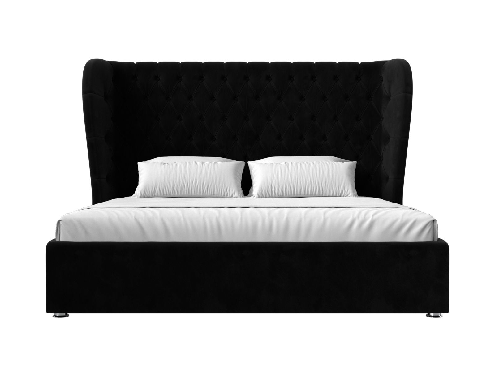 Интерьерная кровать Далия 200 (Черный)