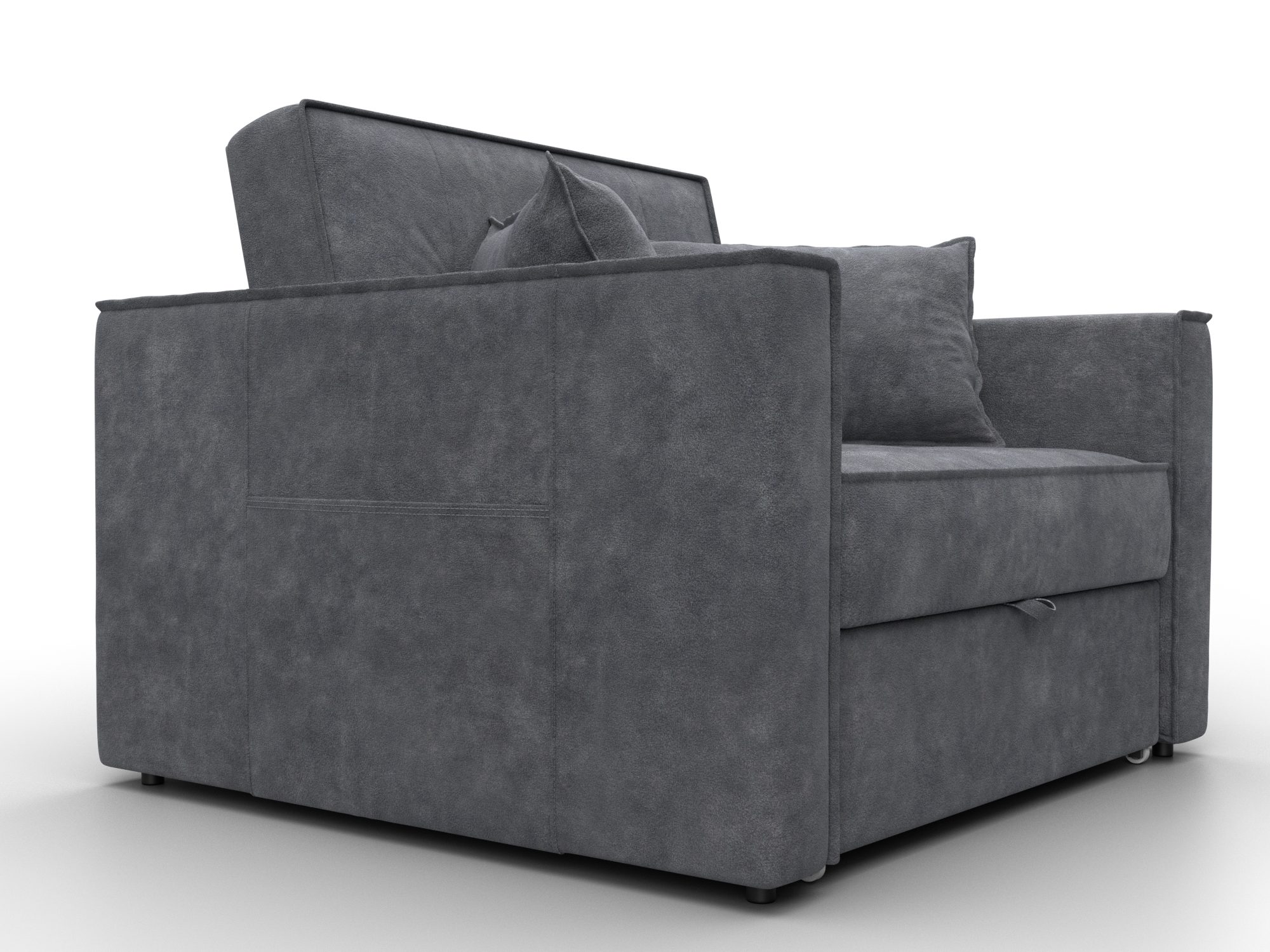 Кресло-кровать Лига-104 (80) ( BRUT 16 темно-серый )