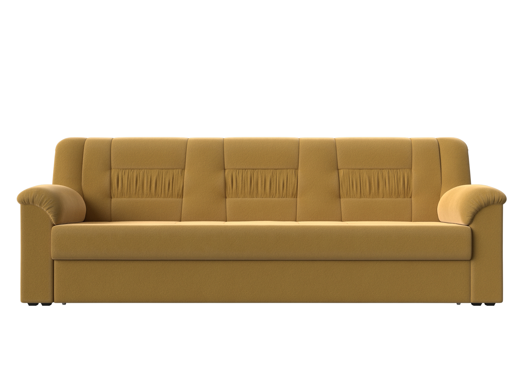 Прямой диван Карелия (Желтый)