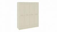 Шкаф для одежды и белья с 4-мя глухими дверями Лорена (Штрихлак) СМ-254.44.002