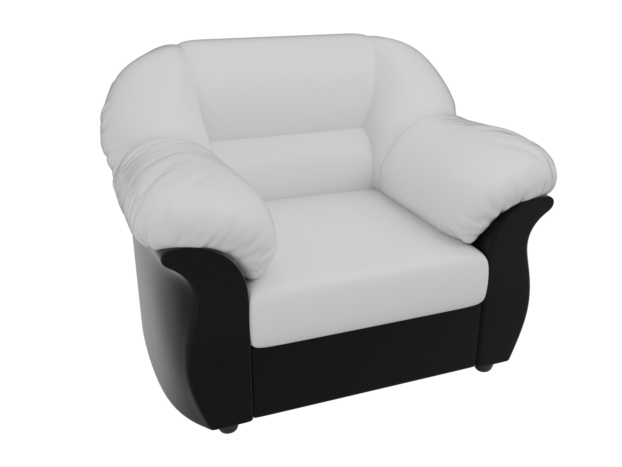 Кресло Карнелла (Белый\Черный)