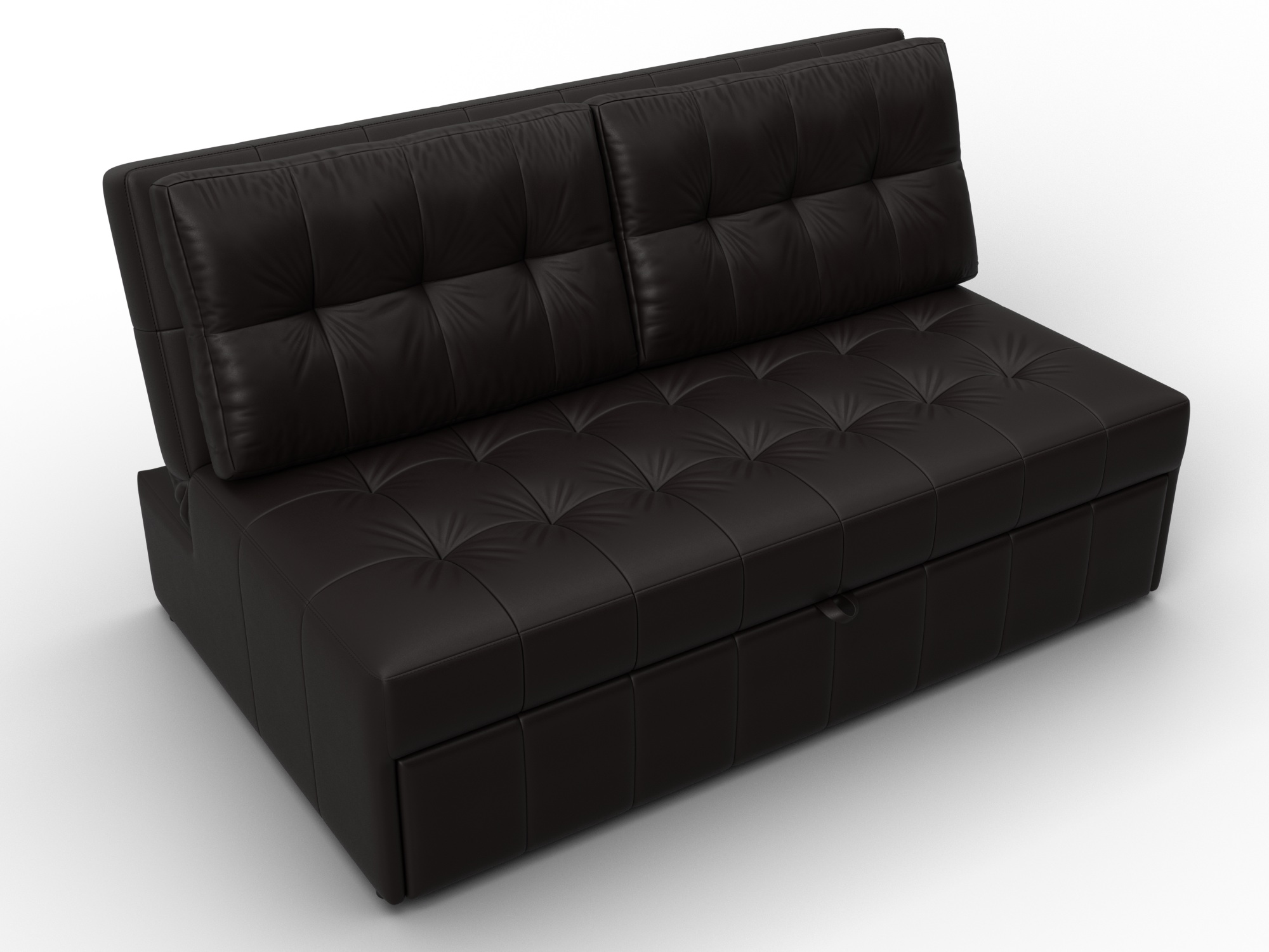 Диван прямой Лига-107 (140) ( GRIFON 12 коричневый )