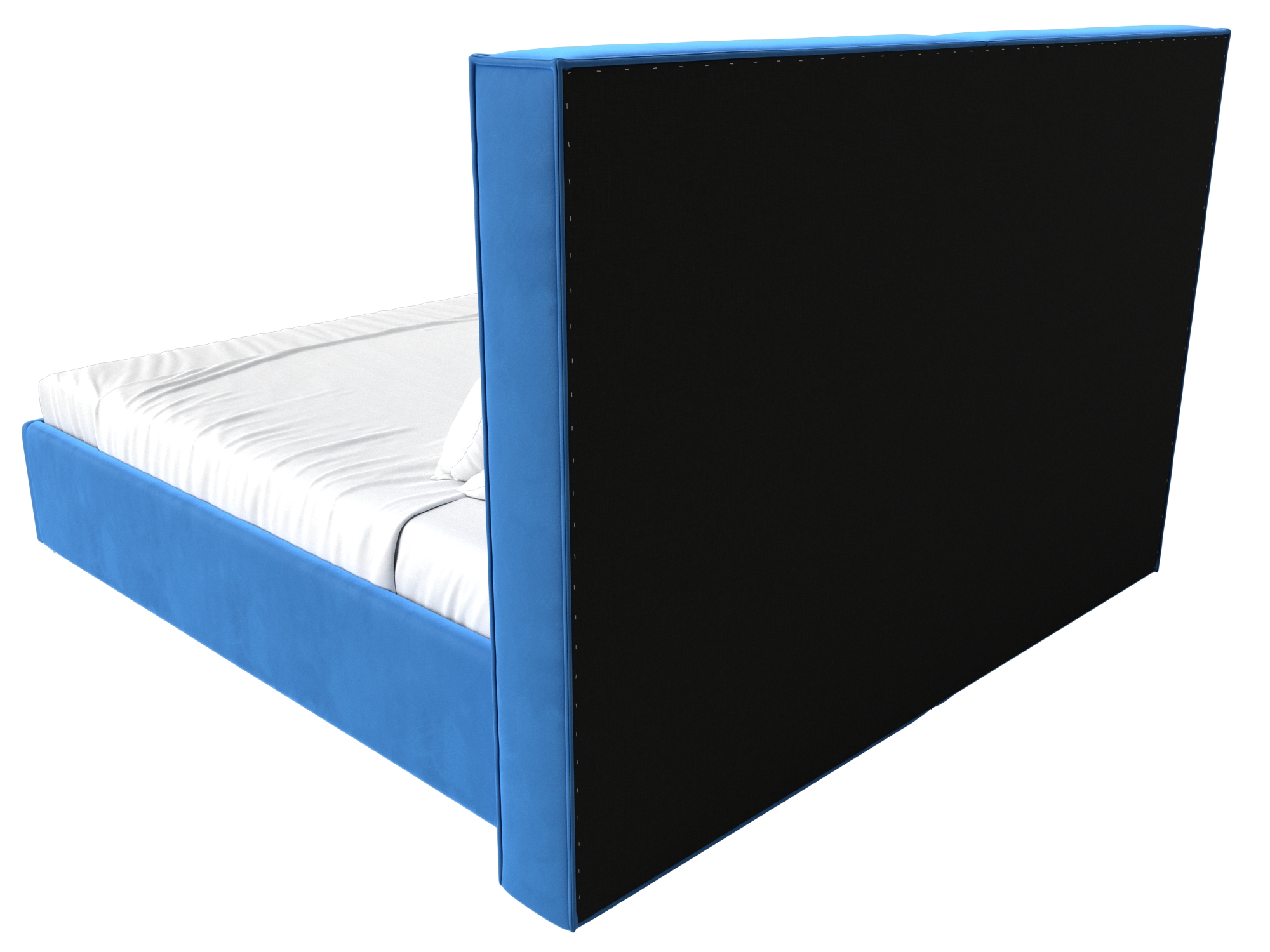 Интерьерная кровать Аура 160 (Голубой)