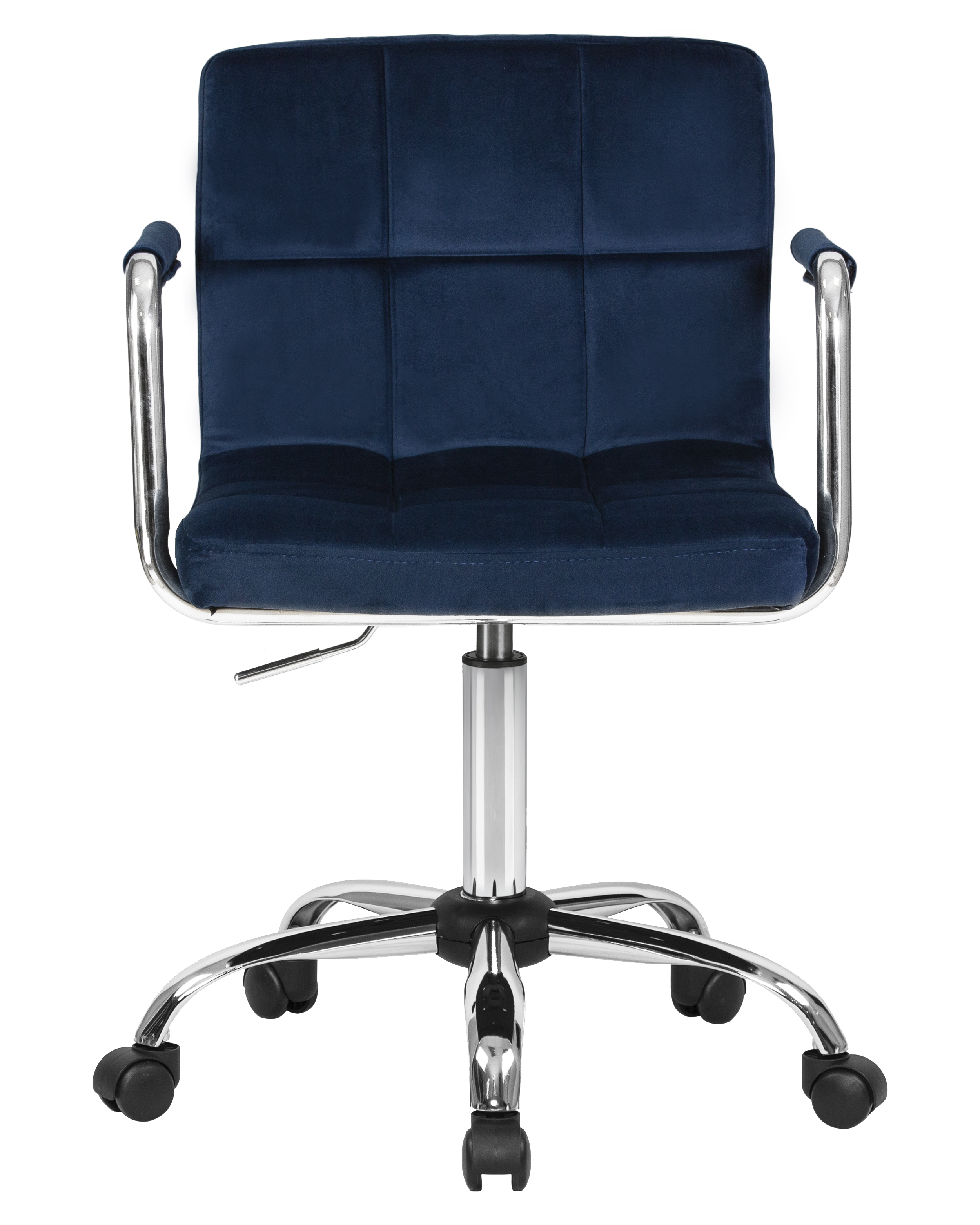 Офисное кресло для персонала DOBRIN TERRY (синий велюр (MJ9-117))