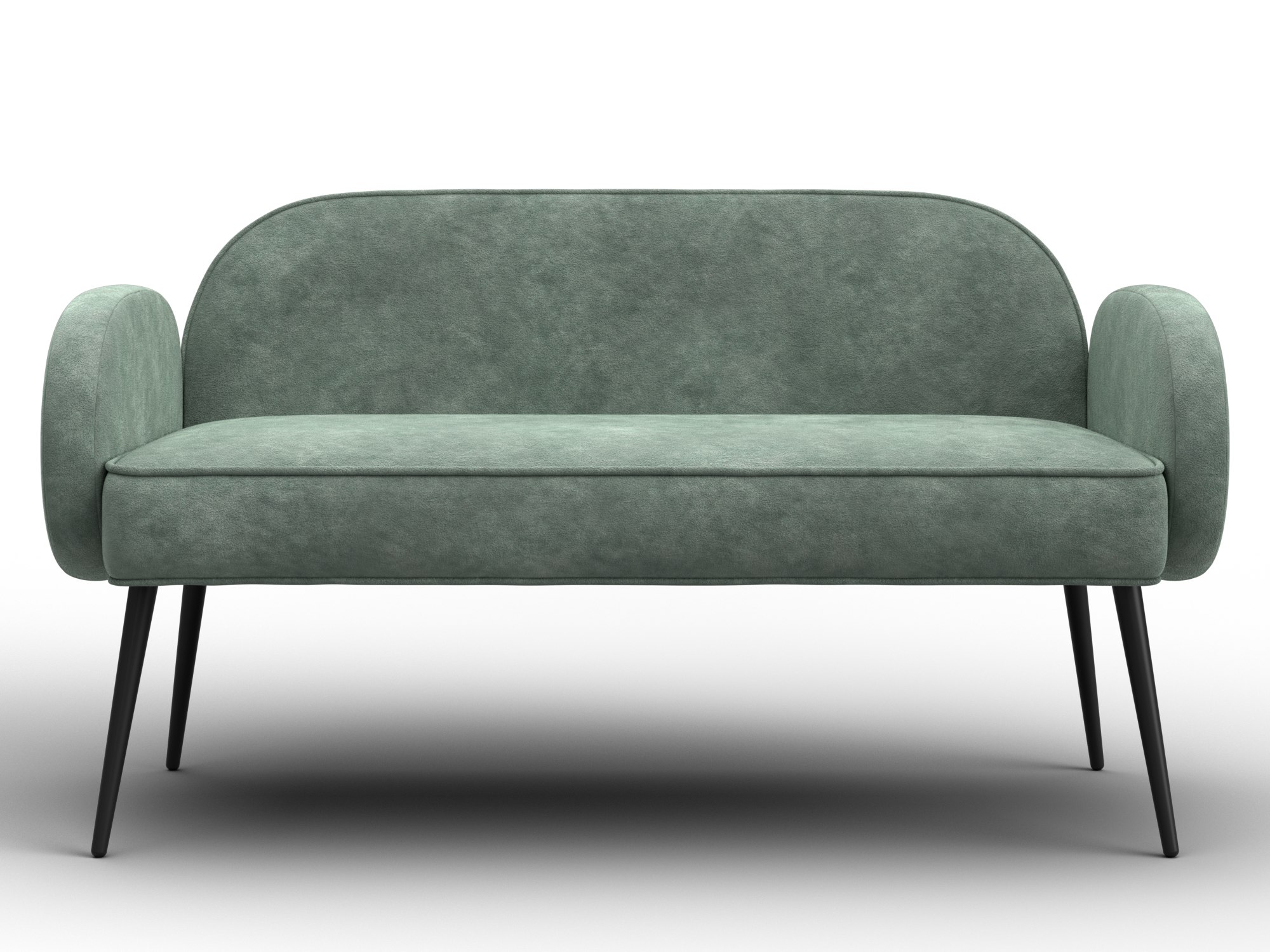 Диван прямой Лига-086 ( BRUT 08 зеленый )