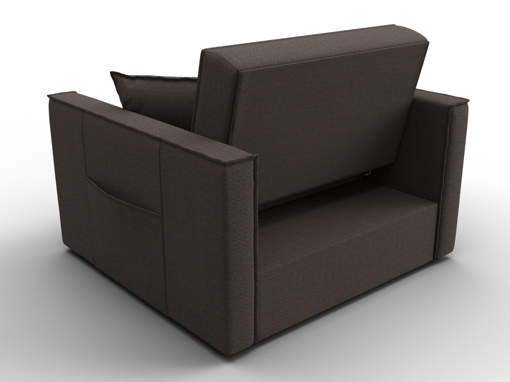 Кресло-кровать Лига-104 (80) ( Амур 05 коричневый )