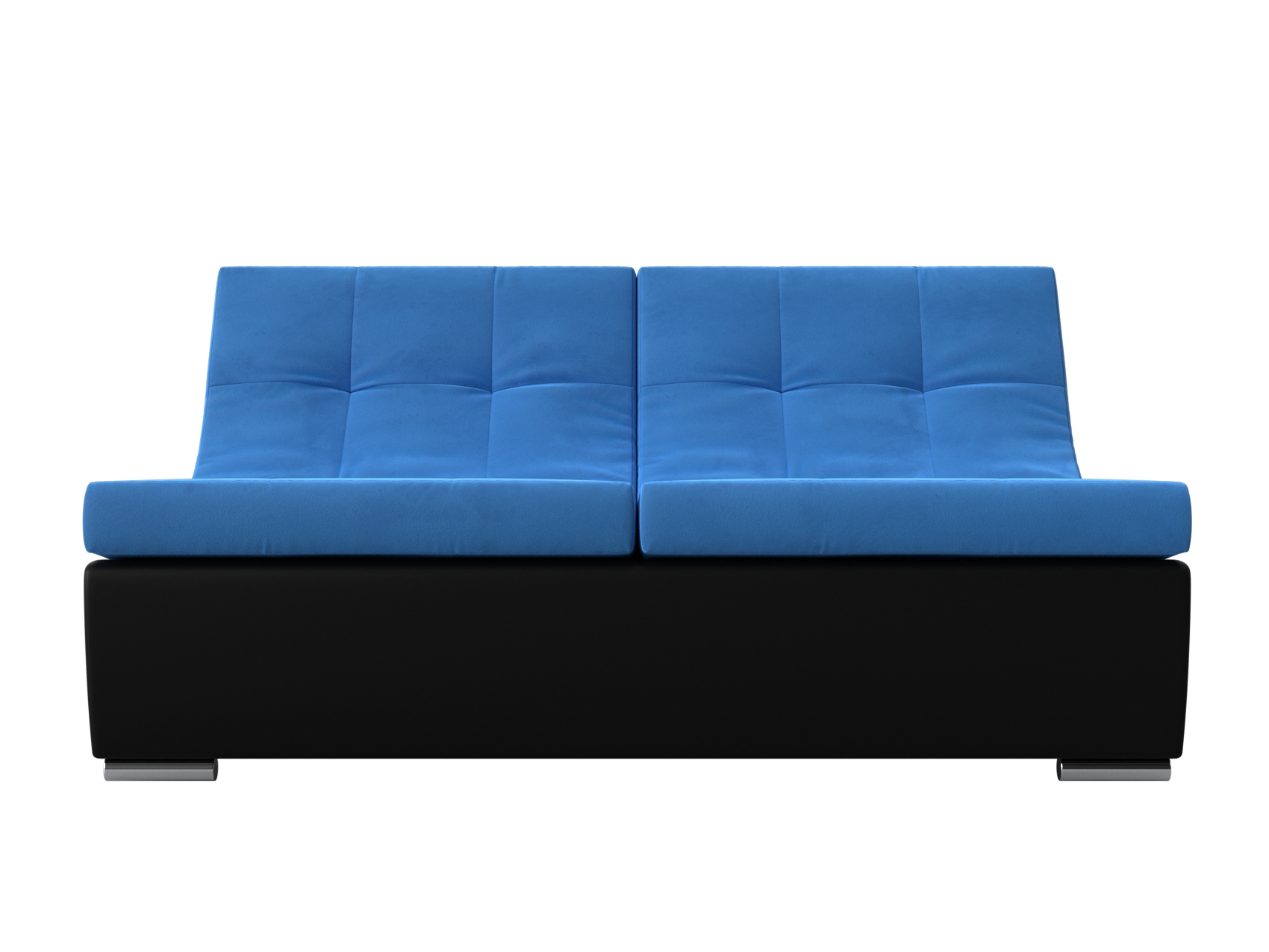 Модуль Монреаль диван (Голубой\Черный)