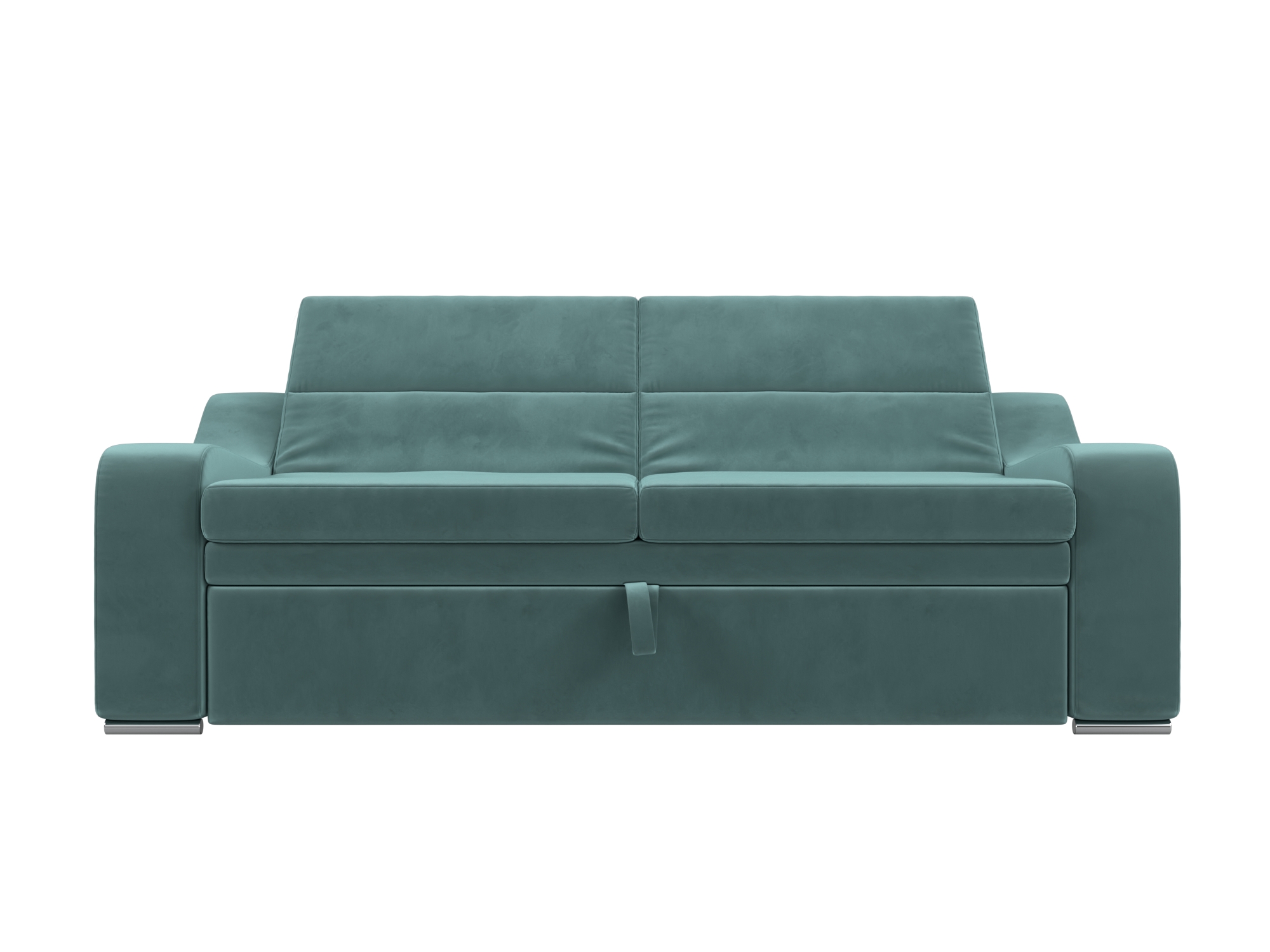 Прямой диван Медиус (бирюзовый)