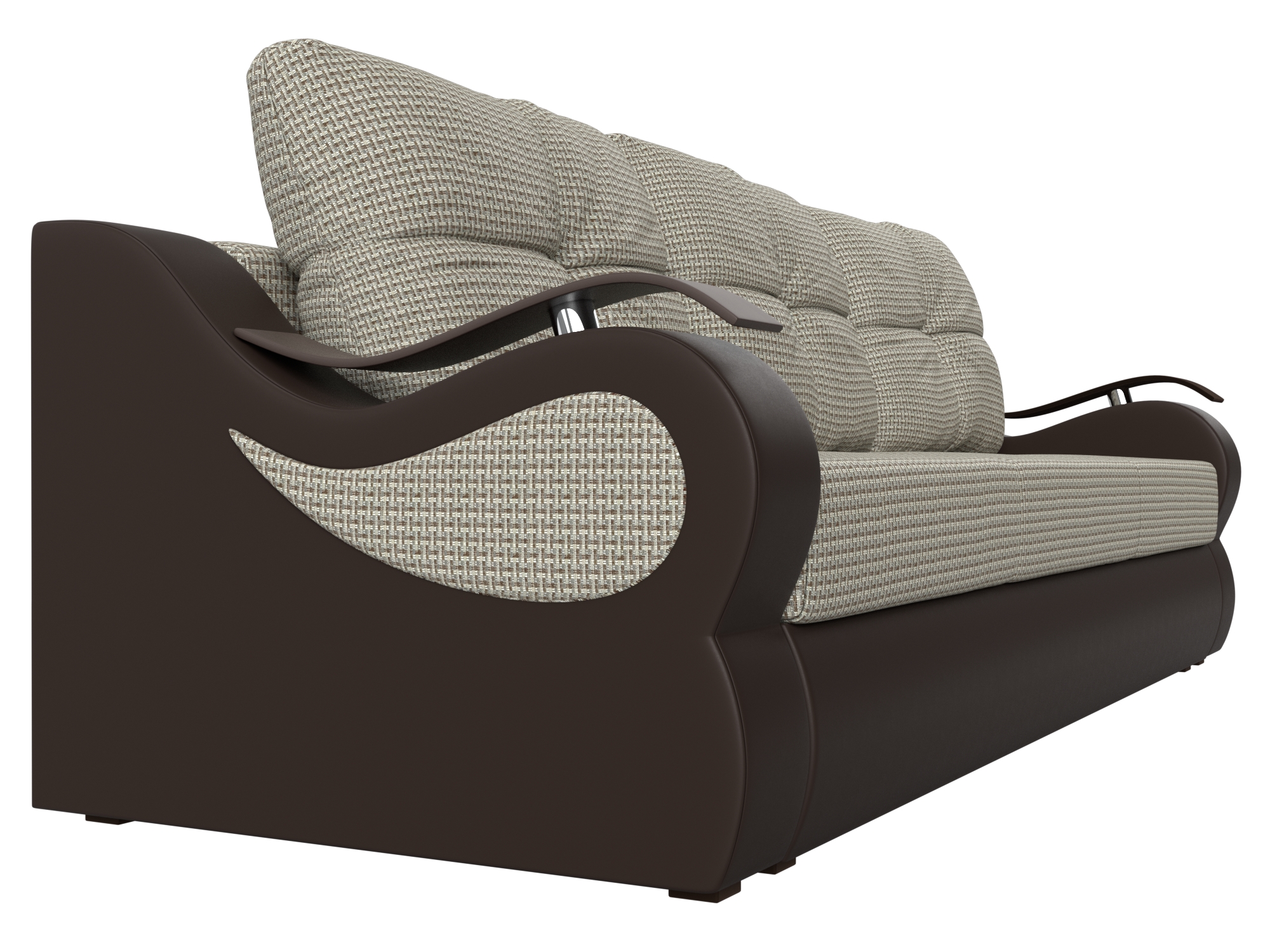 Прямой диван Меркурий еврокнижка (Корфу 02\коричневый)