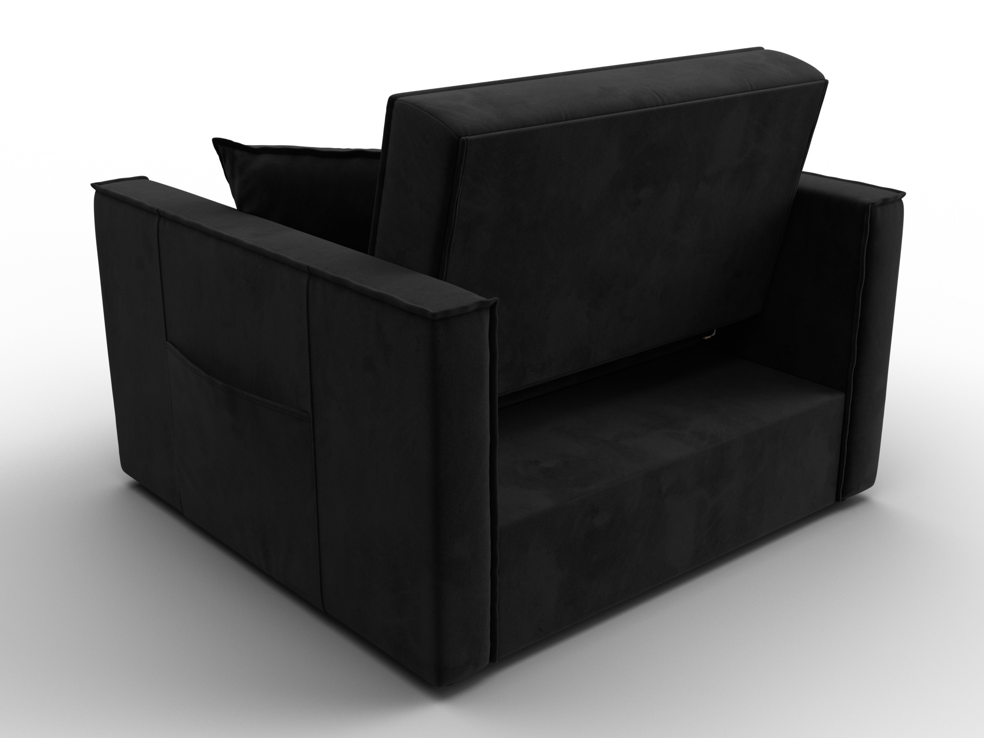 Кресло-кровать Лига-104 (80) ( SEVEN 35 черный )