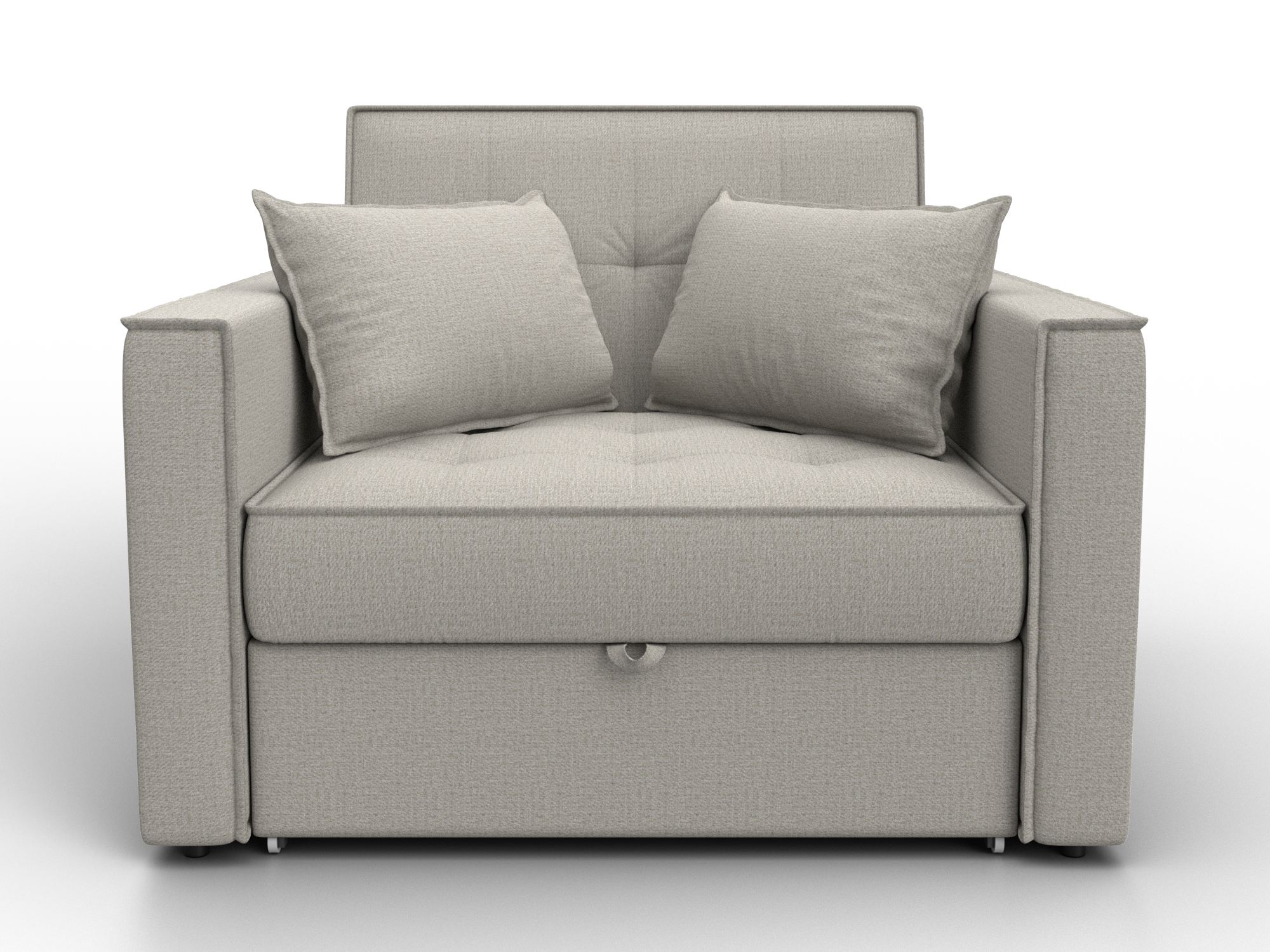 Кресло-кровать Лига-104 (80) ( Амур 02 бежевый )