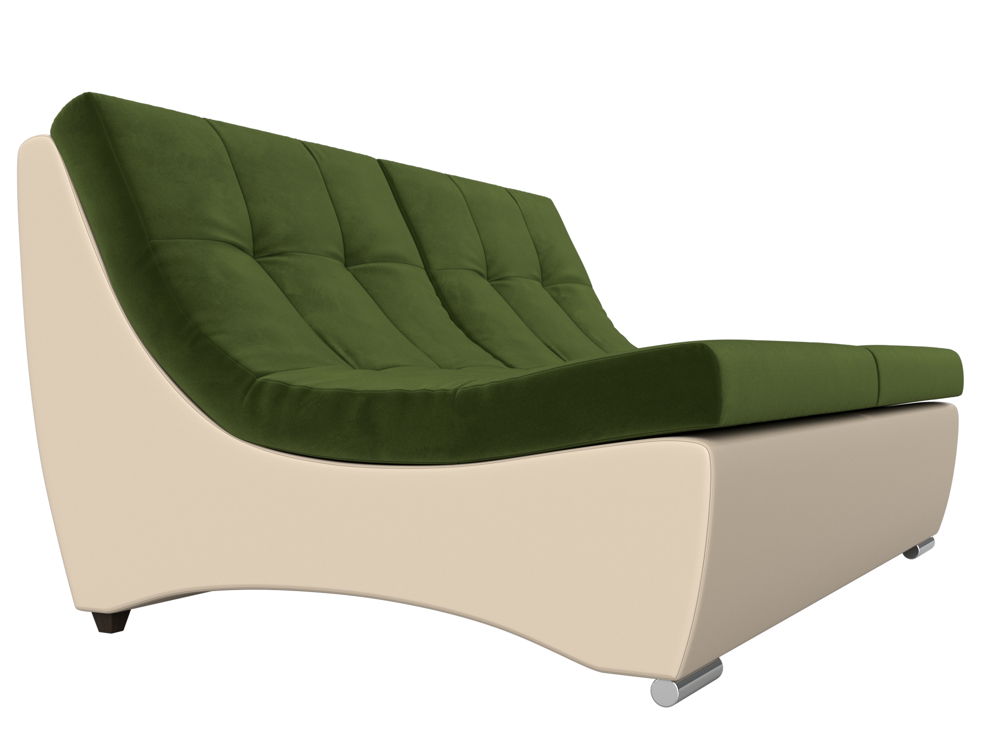 Модуль Монреаль диван (Зеленый\Бежевый)