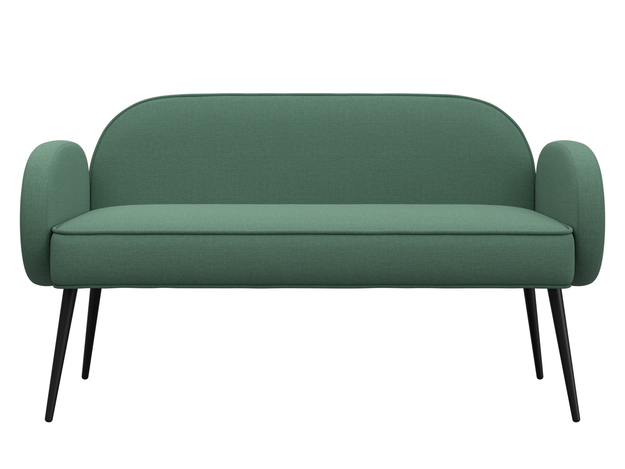 Диван прямой Лига-086 ( Амур 11 зеленый )