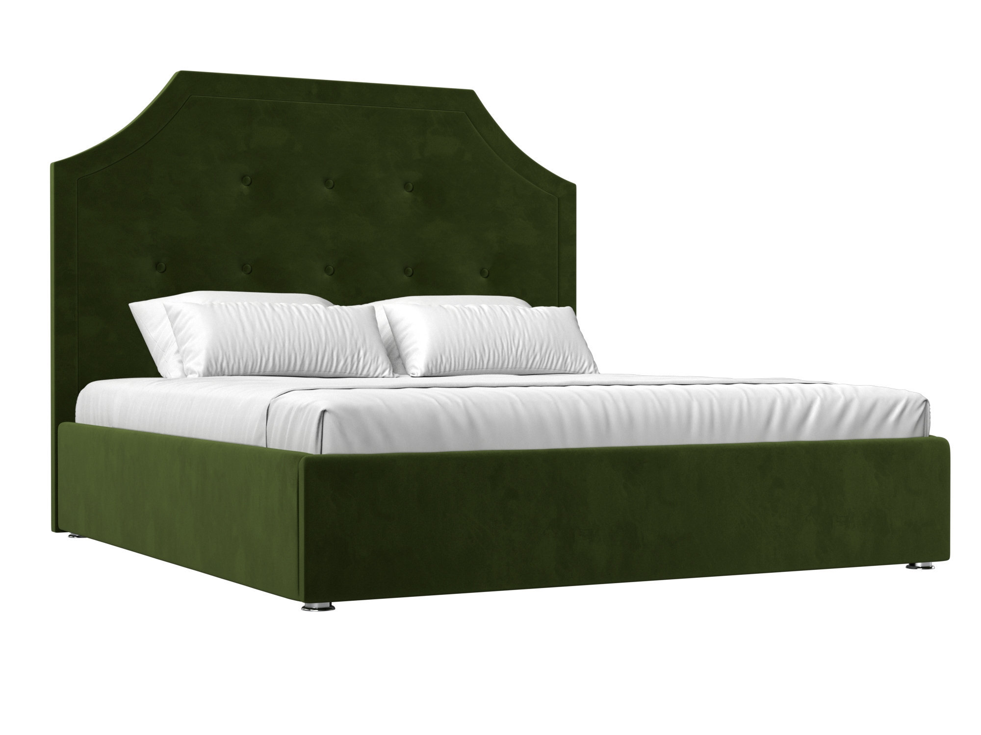 Интерьерная кровать Кантри 160 (Зеленый)