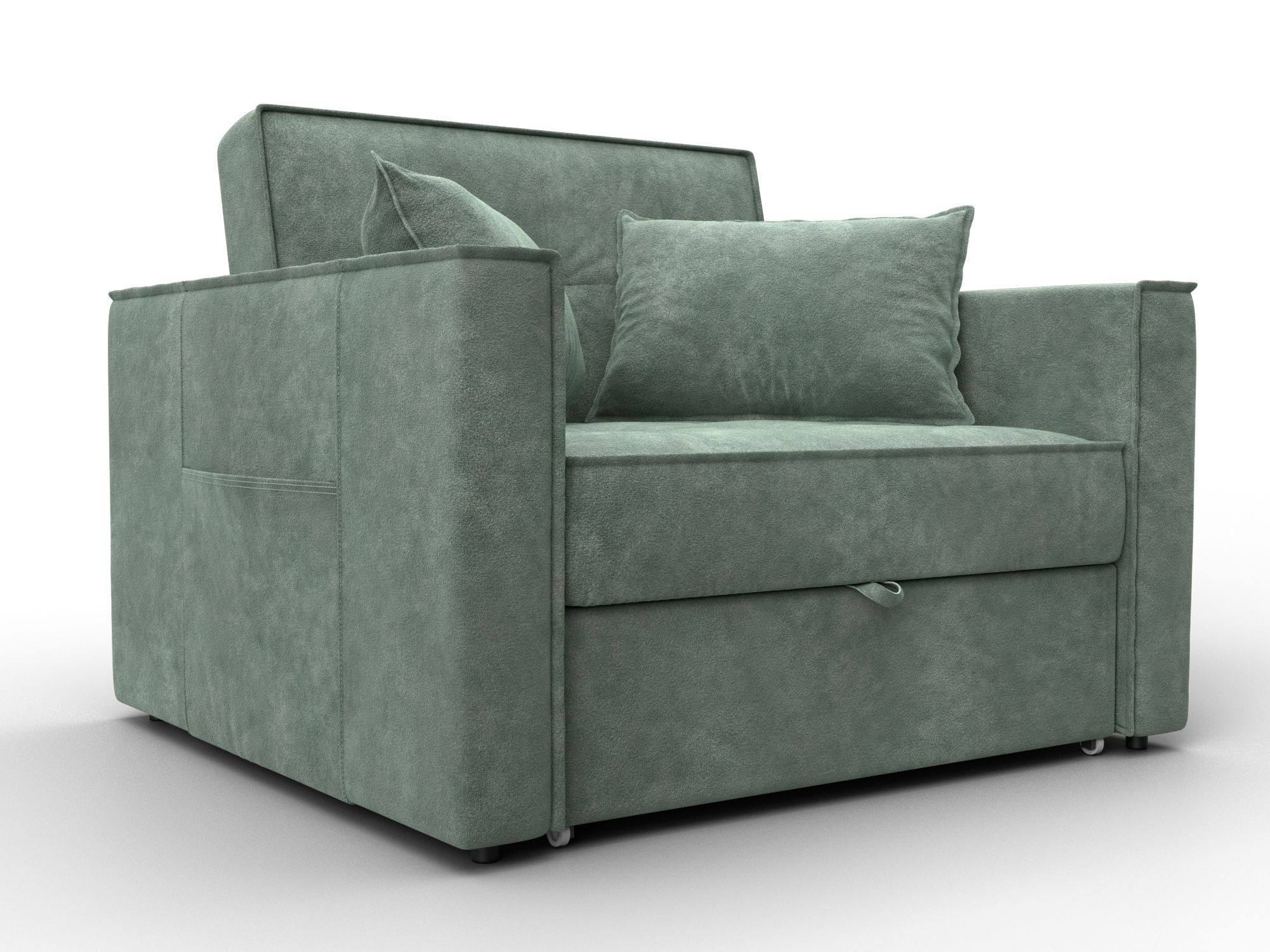 Кресло-кровать Лига-104 (80) ( BRUT 08 зеленый )