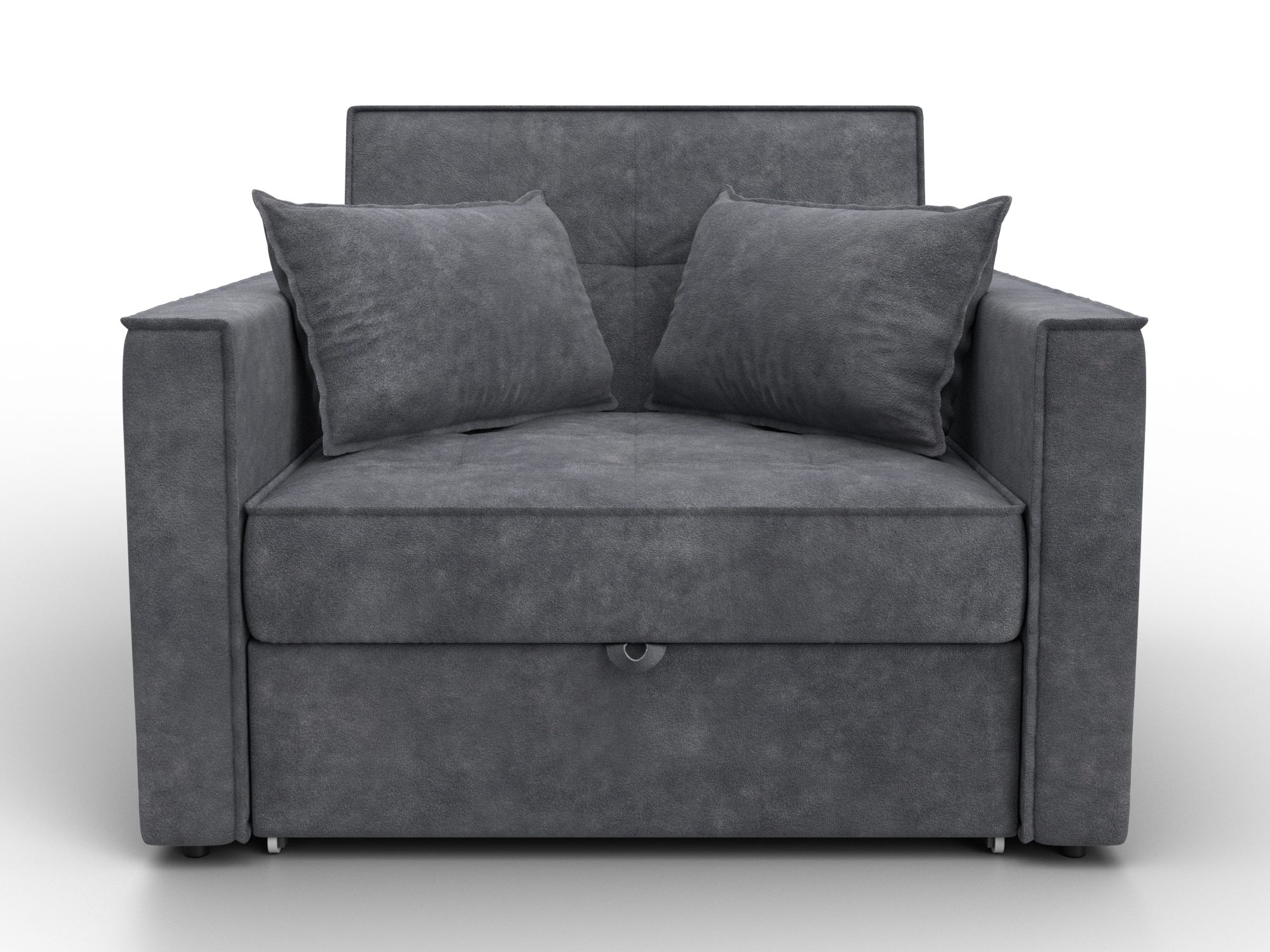 Кресло-кровать Лига-104 (80) ( BRUT 16 темно-серый )