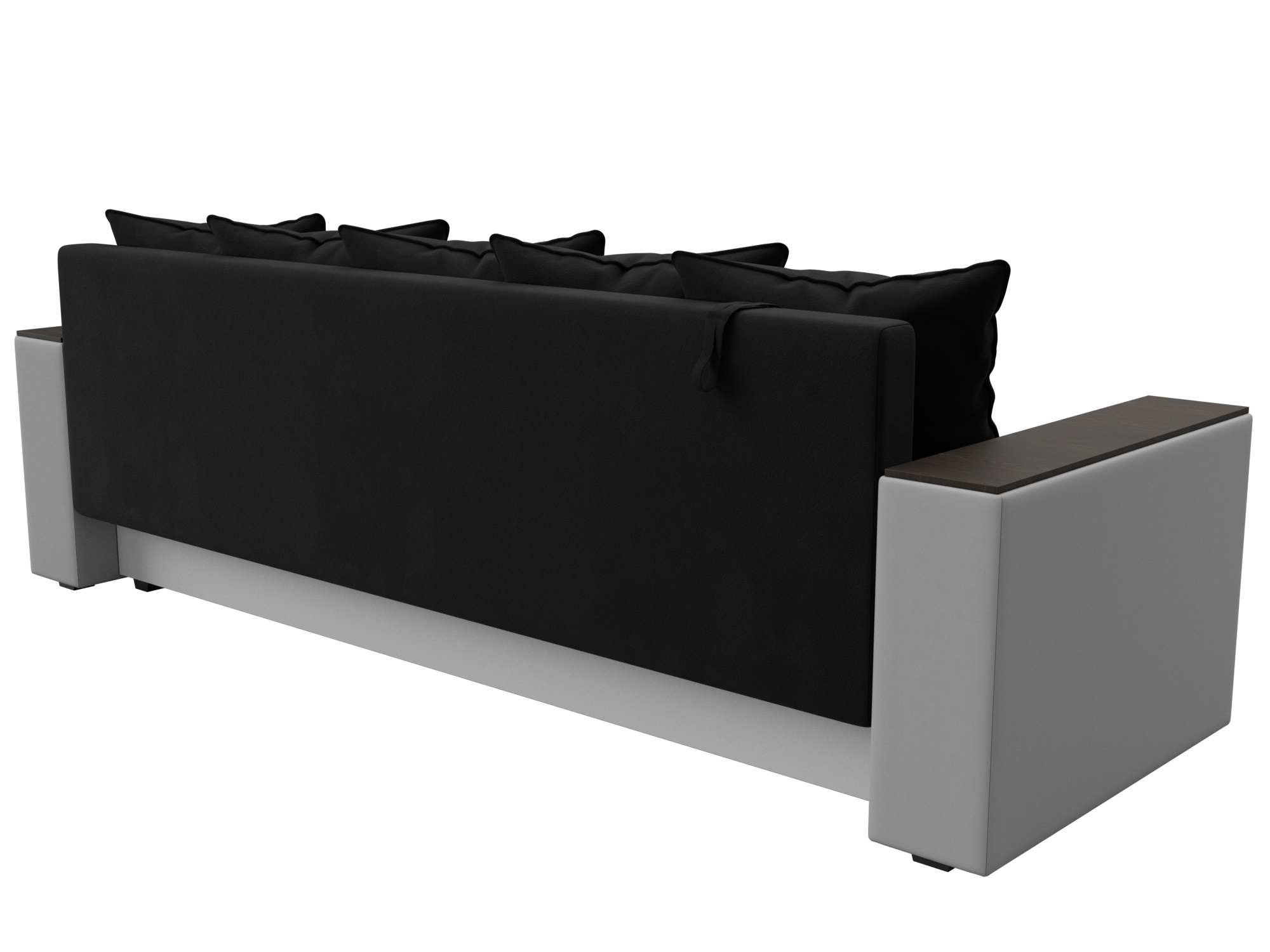 Диван прямой Дубай Лайт ( Черный;Белый )