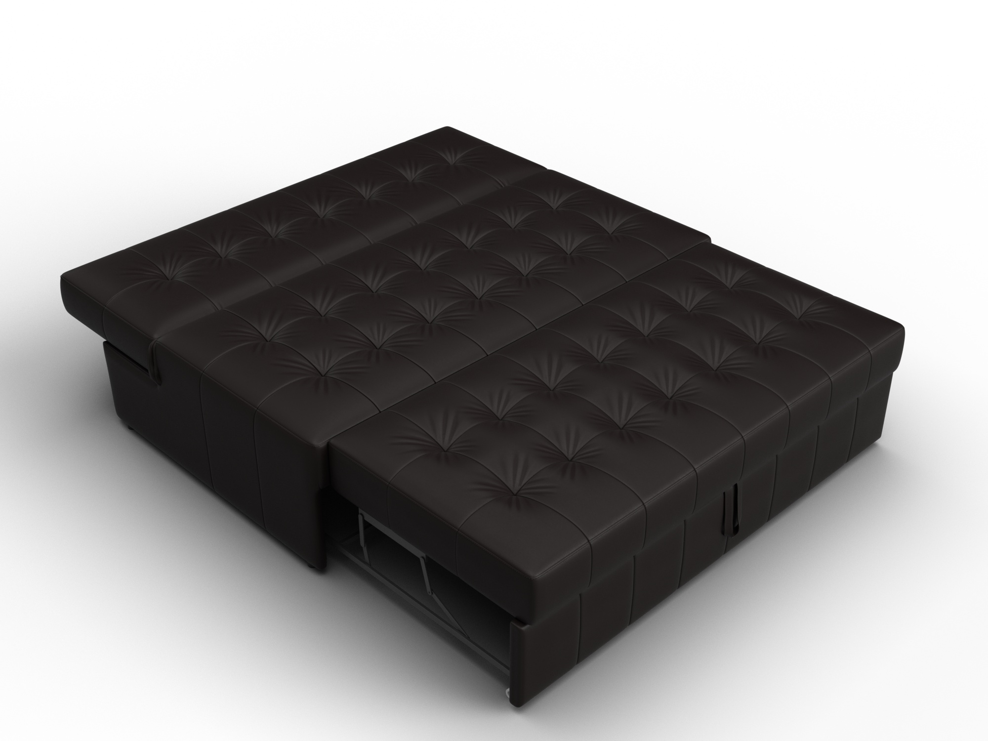 Диван прямой Лига-107 (140) ( GRIFON 12 коричневый )