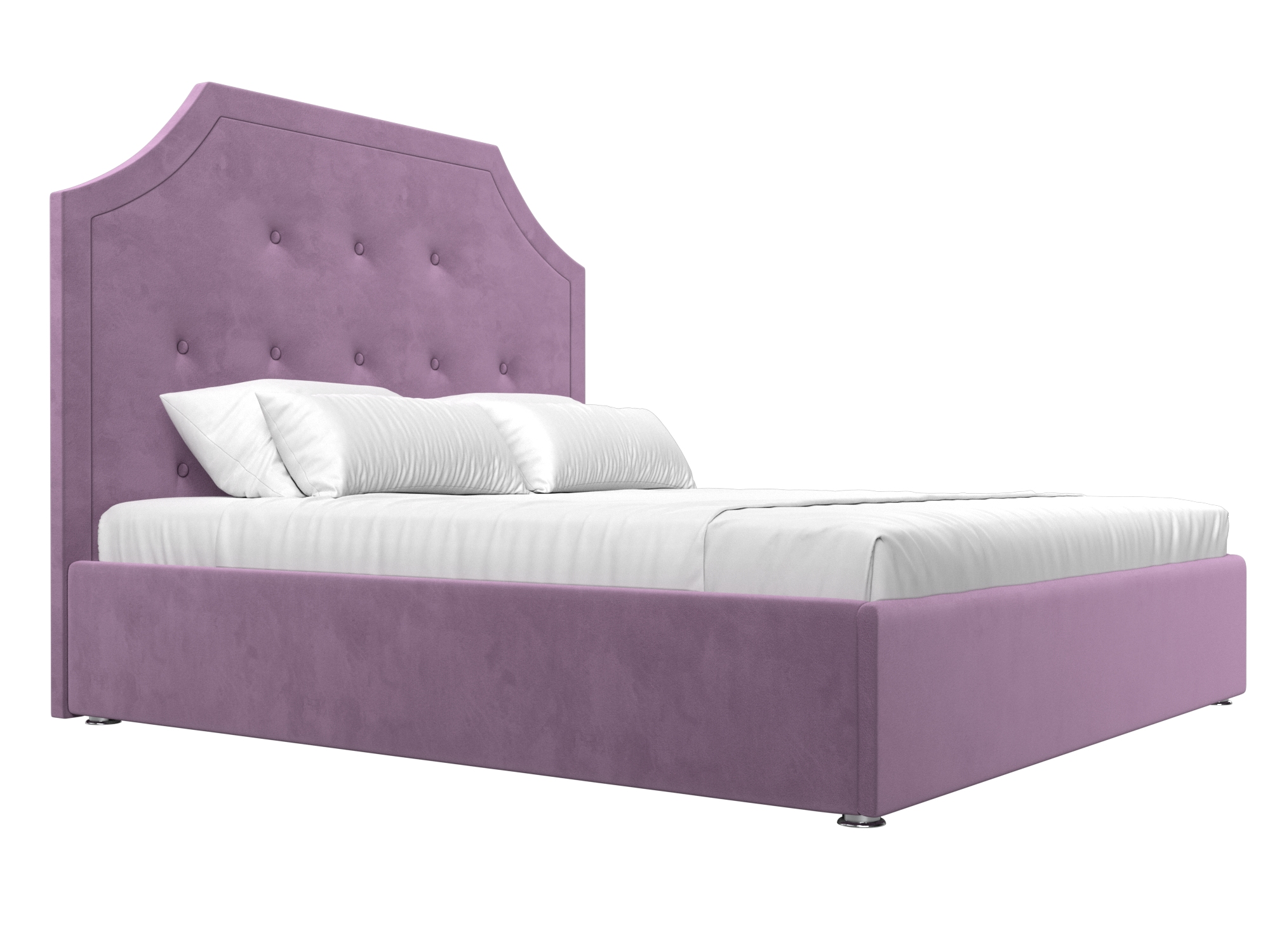 Интерьерная кровать Кантри 160 (Сиреневый)